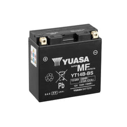 YUASA Batterie sans entretien activée usine - YT14B FA Batterie sans entretien