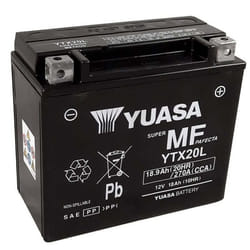 Batterie Moto Yuasa Ytx20l 12v 18ah 270a
