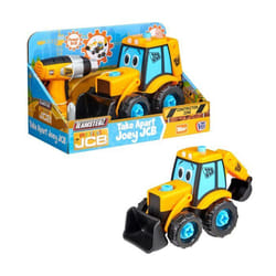 Tracteur - TEAMSTERZ - JCB - Plastique - Jaune - Pour enfants à partir de 3 ans