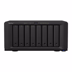 Synology DiskStation DS1821+, NAS, Bureau, Ryzen Embedded, V1500B, 128 To, Noir