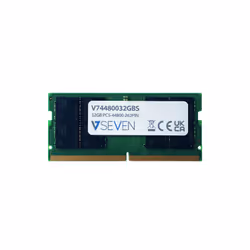 V7 V74480032GBS, 32 Go, 1 x 32 Go, DDR5, 5600 MHz, 262-pin SO-DIMM