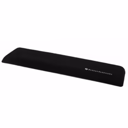 BakkerElkhuizen Trapezium Ergo Wrist Rest Compact, Plastique, Caoutchouc, Textile, Noir, 330 x 80 x 13 mm, 275 g, 90 mm, 335  ...