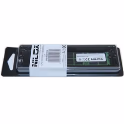 Nilox 1GB PC2-4200, 1 Go, 1 x 1 Go, DDR2, 533 MHz, 200-pin SO-DIMM, Vert