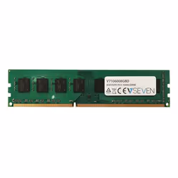 V7 8GB DDR3 PC3-10600 - 1333mhz DIMM Desktop Module de mémoire - V7106008GBD, 8 Go, 1 x 8 Go, DDR3, 1333 MHz, 240-pin DIMM, V ...
