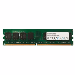 V7 V764002GBD, 2 Go, 1 x 2 Go, DDR2, 800 MHz, 240-pin DIMM, Vert