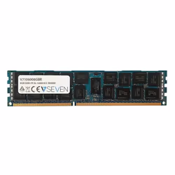 V7 8GB DDR3 PC3-10600 - 1333mhz SERVER ECC REG Server Module de mémoire - V7106008GBR, 8 Go, 1 x 8 Go, DDR3, 1333 MHz, 240-pi ...