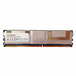 V7 8GB DDR2 PC2-5300 667Mhz SERVER FB DIMM Server Module de mémoire - V753008GBF, 8 Go, 1 x 8 Go, DDR2, 667 MHz, 240-pin DIMM