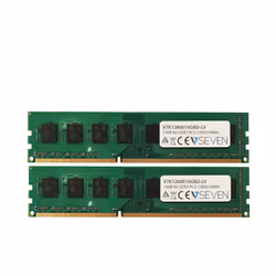V7 16GB DDR3 PC3L-12800 - 1600MHz DIMM Module de mémoire - V7K1280016GBD-LV, 16 Go, 2 x 8 Go, DDR3, 1600 MHz, 240-pin DIMM
