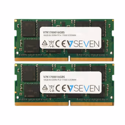 V7 16GB DDR4 PC4-17000 - 2133MHz SO-DIMM Module de mémoire - V7K1700016GBS, 16 Go, 2 x 8 Go, DDR4, 2133 MHz, 260-pin SO-DIMM