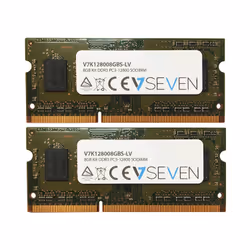 V7 8GB DDR3 PC3L-12800 - 1600MHz SO DIMM Module de mémoire - V7K128008GBS-LV, 8 Go, 2 x 4 Go, DDR3, 1600 MHz, 204-pin SO-DIMM