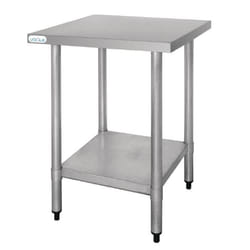Table Inox Professionnelle Sans Rebords - Gamme 600 - Vogue