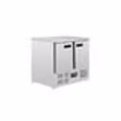 Table Réfrigérée Positive Inox 240 L - 2 Portes - Polar