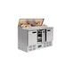 Saladette Réfrigérée 390 L - 3 Portes 8 x GN 1/4 - Polar