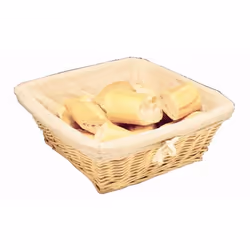 Panier en osier carré 23 cm - Olympia 100 mm