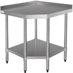 Table dAngle Inox - Profondeur 600 x 800 - Vogue