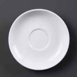 Olympia Soucoupes blanches espresso