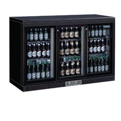 Polar Refrigeration CC605 réfrigérateur et congélateur commerciaux Vitrine arrière bar 273 bouteille(s) Pose libre
