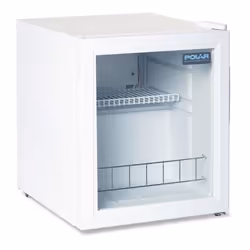 Polar Refrigeration DM071, Vitrine réfrigérée de point de vente, Comptoir, Blanc, Polystyrène, Acier, 46 L, 32 °C