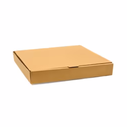 Boite à pizza - Fiesta - 230 mm - Lot de 100 - Carton kraft - Mixte