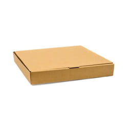 Boite à pizza - Fiesta - 230 mm - Lot de 100 - Carton kraft - Mixte