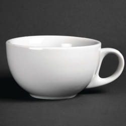 Tasse à Cappuccino - Athena Hotelware - 285ml - Porcelaine - Compatible lave-vaisselle - Classique