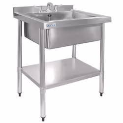 Pot de lavage en acier inoxydable Vogue - Midi - Gris - Manuel - VOGUE