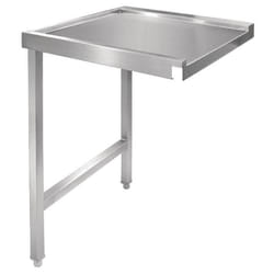 Table de Sortie Gauche pour Lave-Vaisselle à Capot 600mm - Vogue