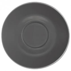 Olympia Soucoupe pour tasses - Gris - Lot de 12