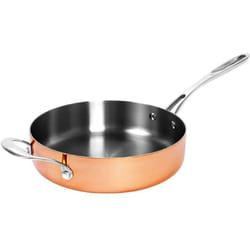 Sauteuse triple épaisseur en cuivre Vogue Tri Wall 240 mm