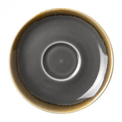 Olympia Soucoupe espresso grise 140 mm
