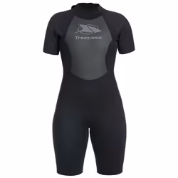 Combinaison de plongee Trespass - FACLSMB20001BLKS - Scubadive Combinaison-short de plongee Femme