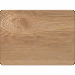 Set de 4 sets de table dede placage de chêne de Creative Tops : Vous aimez le naturel ? Protégez votre table avec ce set de q ...