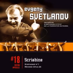 Warner Music Evgeny Svetlanov - Volume 18 - Symphony No. 1, CD, Classique, CD, Evgeny Svetlanov, Support physique, Adulte, 1  ...