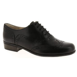 Chaussures à lacets - Clarks - Hamble Oak - Cuir noir - Confort exceptionnel - Femme
