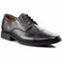 Chaussures à lacets - Clarks - Tilden Cap - Cuir - Noir - Homme