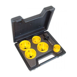 Jeu de 5 scies cloches c.k. + outils pour électricien 424044