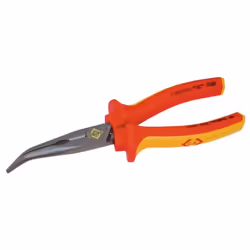 C.K Tools 431015, Pince à long bec, Orange, Rouge, 200 mm