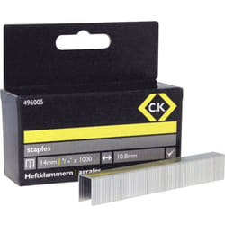 Agrafes C.K 496005 N/A 1000 pc(s) Dimensions (L x l) 14 mm x 10.5 mm