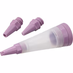 Stylo de pâtisserie et 3 embouts de décoration Zenker Sweet Sensation