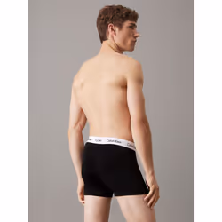 Calvin Klein 0000U2662G-001-XL Sous-vêtement Boxeur Noir, Blanc