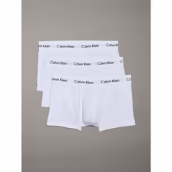 Calvin Klein 0000U2664G-100-S, Caleçons, Boxeur, Adulte, Mâle, Blanc, Monochromatique