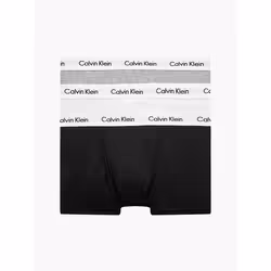 Calvin Klein 0000U2664G, Noir, Gris, Blanc, XL, SML, Mâle, Près du corps, 3 pièce(s)