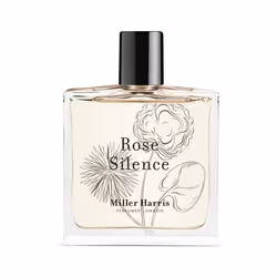 Miller Harris Rose Silence, Unisexe, 100 ml, Cassis, Mandarin, Rose, Cachemire, Musc, Patchouli, Spray