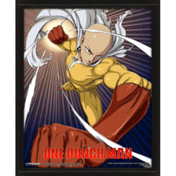 Poster cadre 3D lenticulaire Pyramid One Punch Man - Saitama and Genos