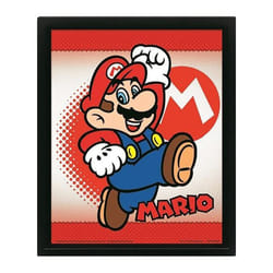 Cadre 3D lenticulaire Pyramid Super Mario Yoshi Flip