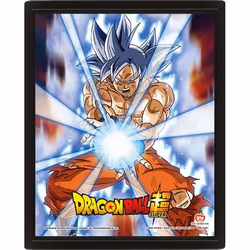 Cadre 3D lenticulaire Pyramid Dragon Ball Super Ultra Instinct Kamehameha