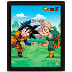 Pyramid - dragon ball z cadre 3D lenticulaire fusion 64DRA082