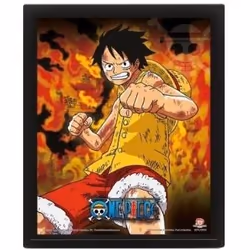 Cadre 3D enfant Pyramid Brothers Burning Rage