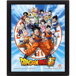 Cadre 3D enfant Pyramid Dragon Ball Z