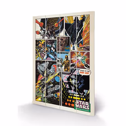 Pyramid International SW11811P, 1 pièce(s), Star Wars, Rectangle, Bois